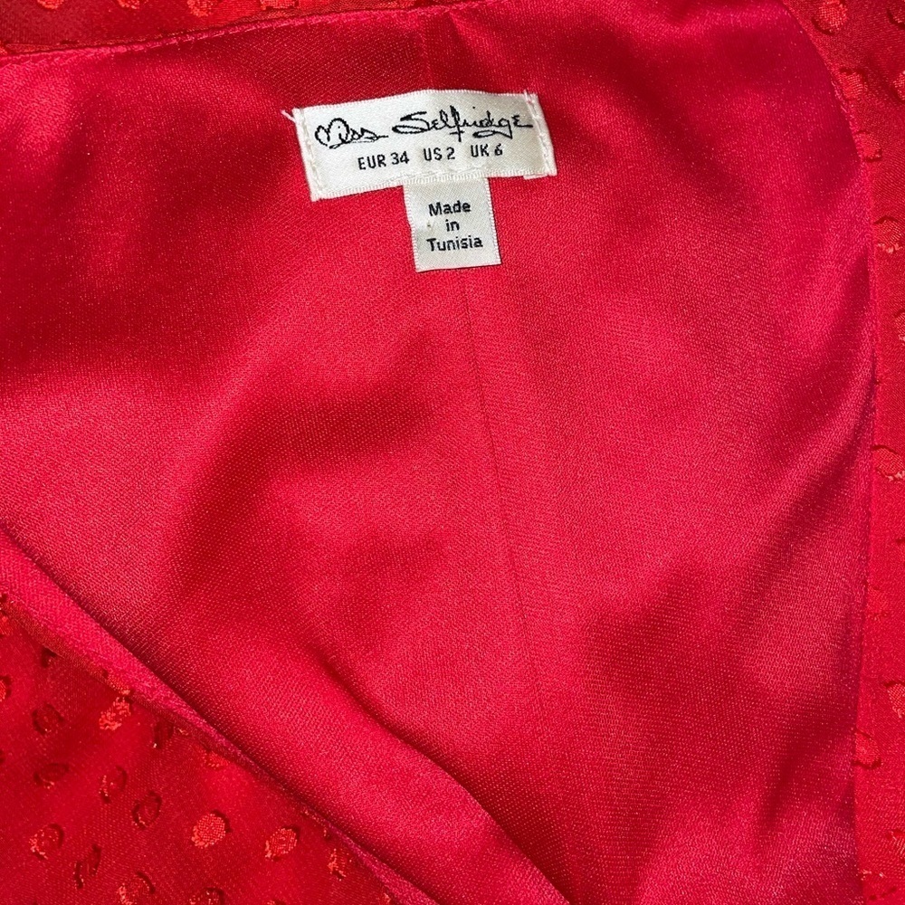 Miss Selfridge Bohemian Red Dress *make offers* - Picture 3 of 6